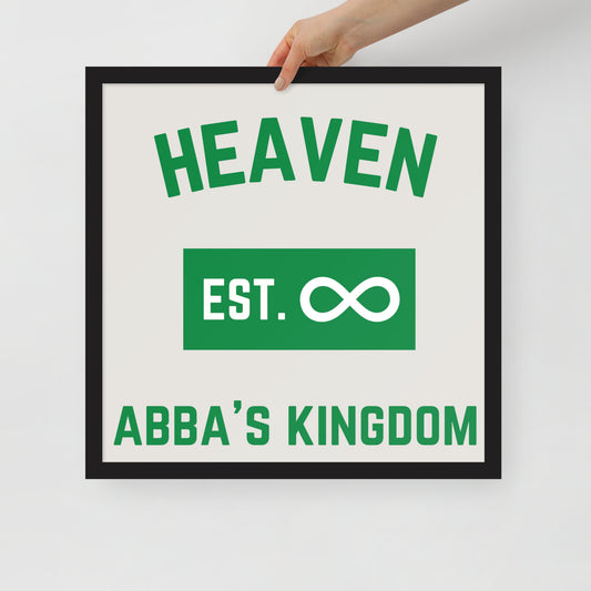 Framed poster - Abba's Kingdom